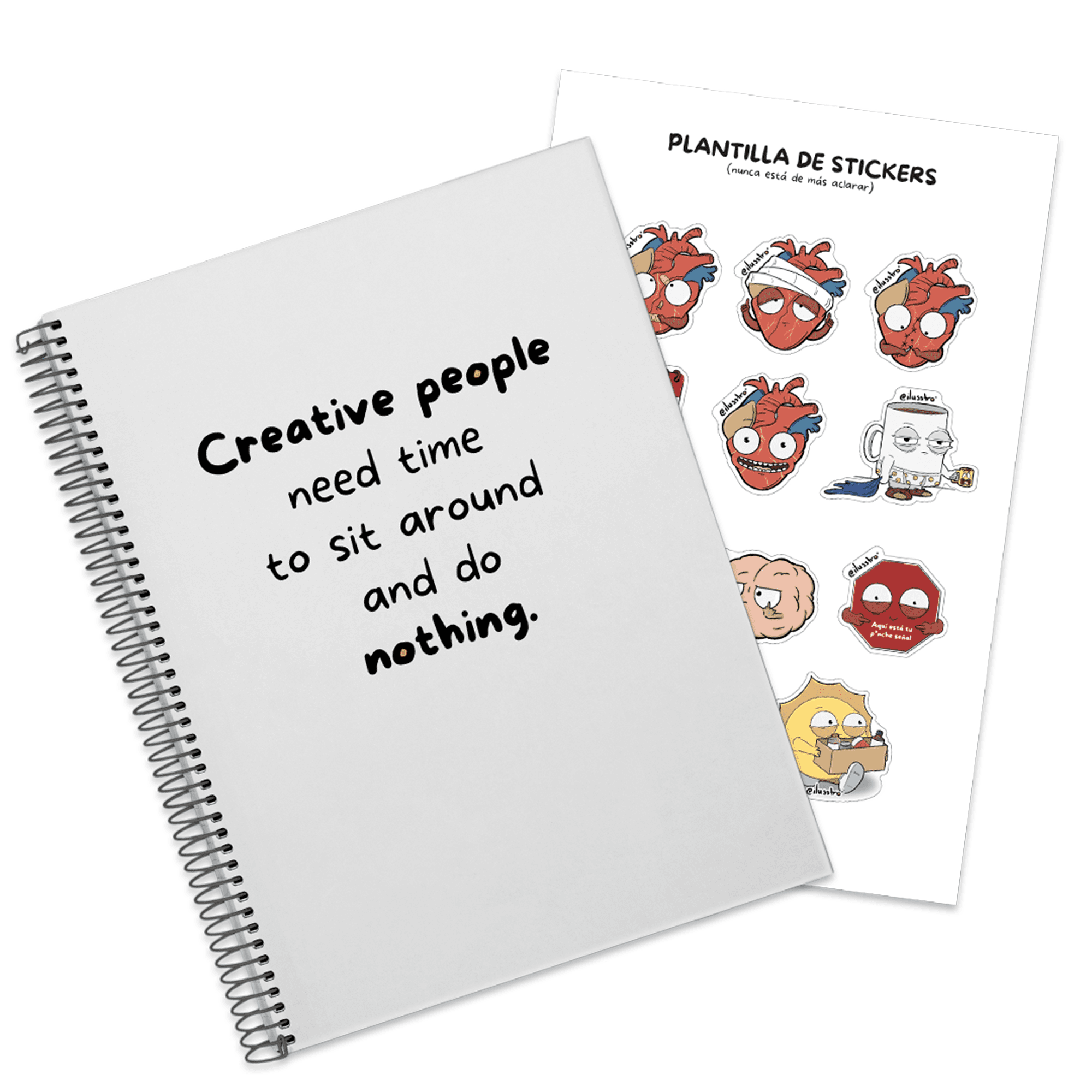 Libreta Creativa Blanca