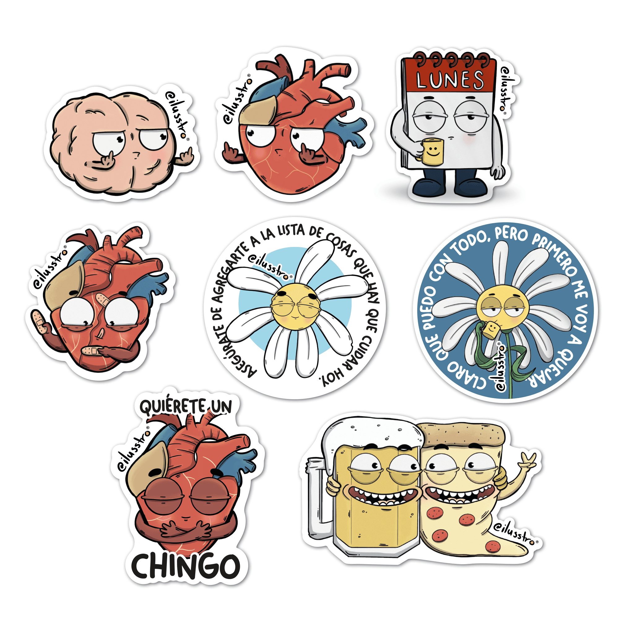 Kit de Stickers